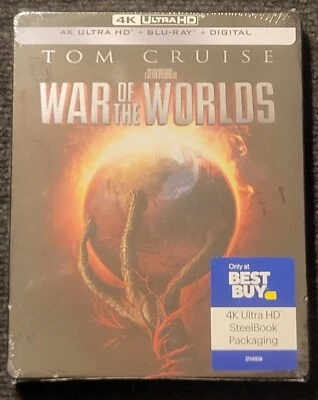 War of the Worlds - 4k Steelbook (New Sealed SOLD OUT OOP HORROR! - Image 1 of 4