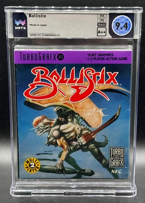 Ballistix TurboGrafx 16 NEC Sealed New WATA 9.4 A++ Graded - Image 1 of 2