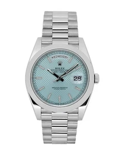 Rolex Day-Date / Ice Blue Motif Dial / 2020 / 228206 - Picture 1 of 8