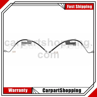 2 Front Brake Hydraulic Hose Brake Line Fits 2000 1994 1995 1996 Chevrolet C3500 - Image 1 of 4