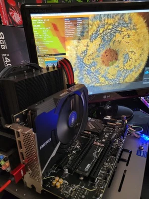 MSI Nvidia Geforce RTX 3060 AERO ITX 12gb PC Gaming Graphics card Expert Tested - Image 1 of 4