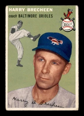 1954 Topps #203 Harry Brecheen CO G/VG X3585909 - Image 1 of 3
