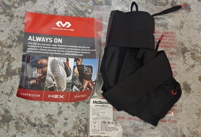 McDavid Ultralight Ankle Brace 195 Figure 8 Lace-Up Sprained Size Large MD195 - Image 1 of 4