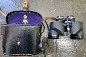 Vintage TASCO Model 118 7x35 578ft @ 1000yds Extra Wide Angle Binoculars W/ Case - Picture 1 of 11