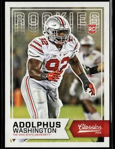 Adolphus Washington 2016 Panini Classics #226 Ohio State Buckeyes - Picture 1 of 2