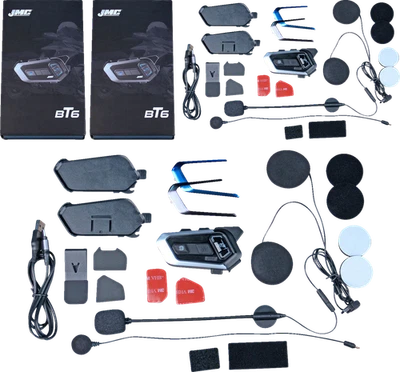 J&M - HS-BT6-UNV-D Headset Bluetooth Universal Dual Pack - Image 1 of 2