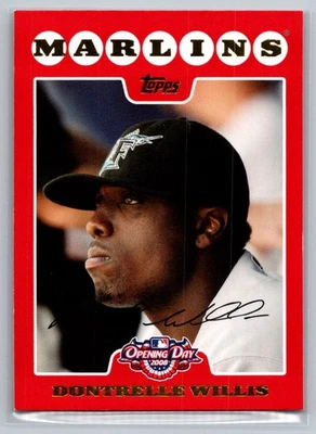 Dontrelle Willis 2008 Topps Opening Day Florida Marlins #164 - Image 1 of 2