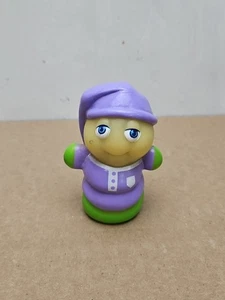Vintage 1985 Hasbro 3" Glow In The Dark Fingerpuppe Glo Worm Mini Figur - Bild 1 von 10