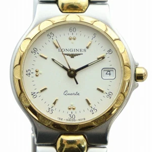 LONGINES LONGINES Need repair CONQUES Conquest Watch Date Calendar White Dial - Picture 1 of 7