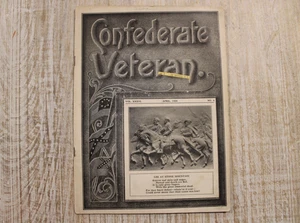 Confederate Veteran Magazine April 1928 Lee at Stone Mountain Cover Story - Picture 1 of 4