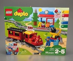 LEGO 10874 DUPLO STEAM TRAIN 59 PCS RETIRED SET BRAND NEW - Picture 1 of 2