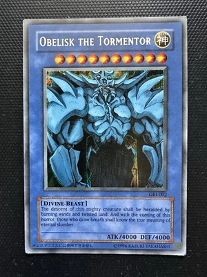 Obelisk The Tormentor GBI-002 Secret Rare - Image 1 of 2