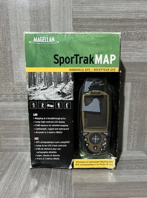 Magellan SporTrak Map Handheld GPS 2002 Hiking Fishing Geocaching Boating - Image 1 of 4