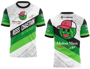 Ross Chastain #1 NASCAR 2025 Melon Man Gas It & Smash It Sublimated Shirt - Bild 1 von 2
