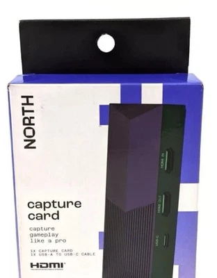 Brand New NORTH Gameplay Capture Card with  HDMI 1080p For Video Games - Image 1 of 4