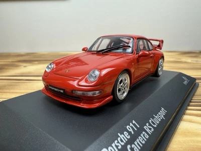 Solido 1/43 - Porsche 911 993 Rs Clubsport Coupe 1993 Red 1:43- SL4313802 [Neuf] - Photo 1/4