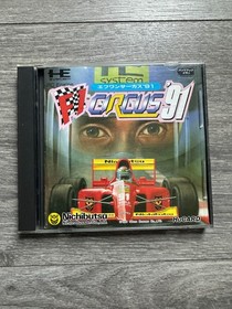 F1 CIRCUS '91 NEC PC Engine Hu Card  Tested PCE NTSC-J Japan