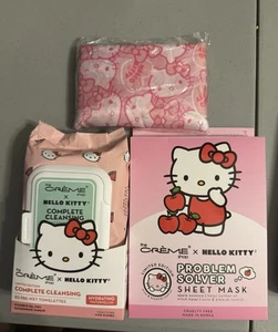 3 x The Creme Shop x Hello Kitty - PROBLEM SOLVER SHEET MASK SET LMDT ED. - Picture 1 of 5