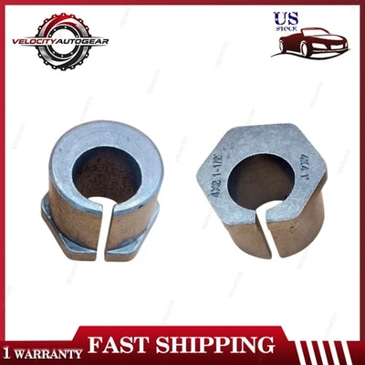 For Ford E-150 250 F-250 350 Front Camber Bushing Set Kit Alignment Caster K8976 - Image 1 of 4