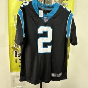 Nike #2 D.J. Camiseta Moore Negra Carolina Panthers Vapor Limited Para Hombre Talla L - Imagen 1 de 16