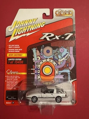 Johnny Lightning Classic Gold Collection 1981 MAZDA RX-7 WHITE LIGHTNING Chase Foto 1 de 4