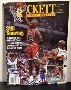 Michael Jordan Cover & Allen Iverson Beckett Basketball September 1996 Issue #74 - Picture 1 of 4