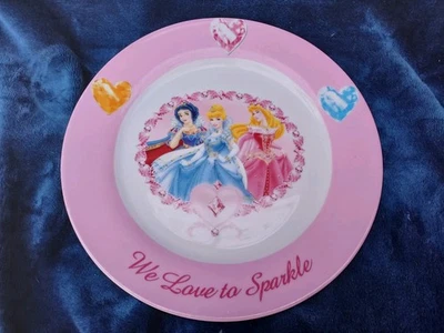Kinderteller Disney Schneewittchen Rosa Groß Teller - Bild 1 von 4
