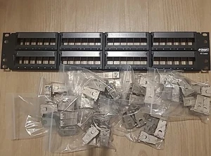 Tyco Electronics AMP Netconnect XG CAT6A 10G Patchpanel 48 Port Keystone Buchsen - Bild 1 von 4