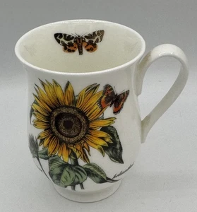 Roy Kirkham Botanical Flowers Fine Bone China Kaffee Tee Becher mit Fuß RAR - Bild 1 von 12