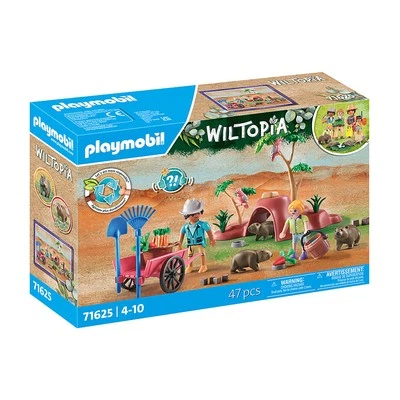 Playmobil Wombat Shelter Kids/Childrens Interactive Play Fun Toy Playset 4+ - image 1 of 2