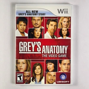 CIB Nintendo Wii Grey’s Anatomy The Video Game Story Sim KOMPLETT mit Buch sehr gut++ - Bild 1 von 5