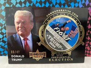 MONEDA CONMEMORATIVA “LUCHA” DECISIÓN DONALD TRUMP 2024 TC2 #09/47 - Imagen 1 de 2