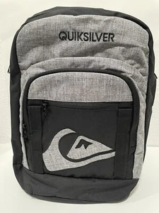 QuikSilver school backpack black grey style 7153040301 - Picture 1 of 8