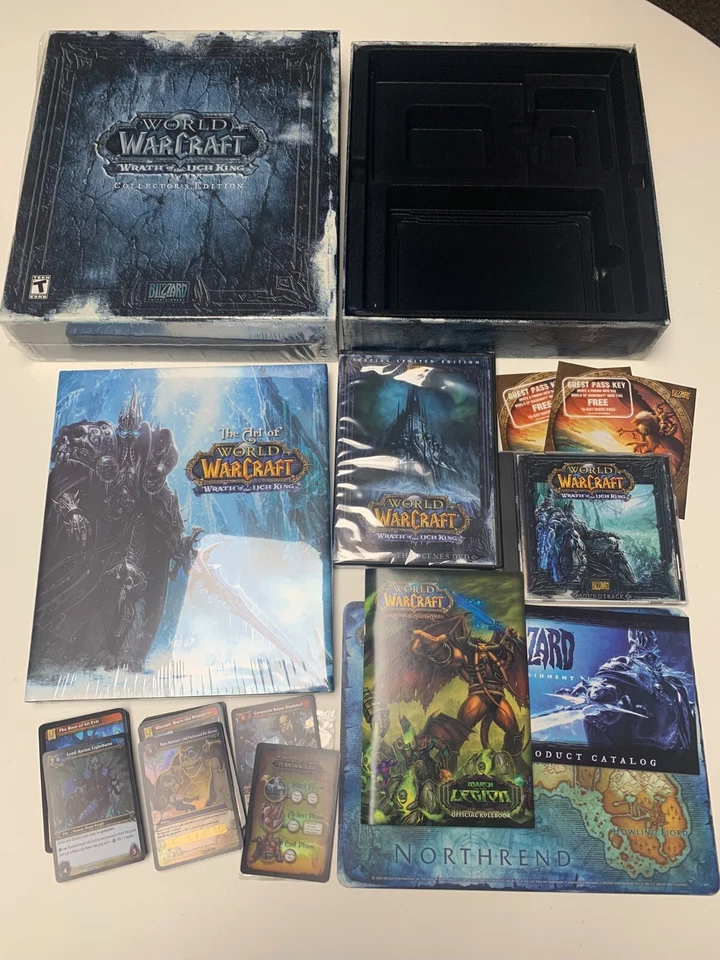 World of Warcraft - RATH OF THE LITCH KING Edición Coleccionista - Libro y Extras Foto 1 de 4