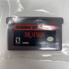 Dr. Mario Classic NES Series (Nintendo Game Boy Advance, 2004) GBA Authentic 