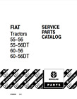 Fiat 55-56, 55-56Dt, 60-56, 60-56Dt Tractor Parts Catalog Pdf/Usb - 87352233