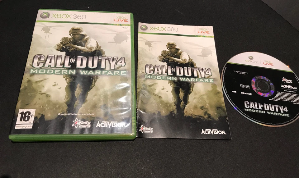 Call Of Duty 4 Modern Warfare Xbox 360 Pal ESPAÑOL - Image 1 of 1