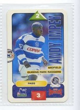(Jg7441) SUBBUTEO SQUADS,FOOTBALL,QUEENS PARK RANGERS,ANDY IMPEY,1995-96 