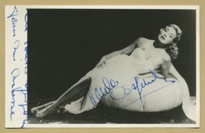 Paule Desjardins (1929-2007) - Chanteuse - Eurovision - Rare photo dédicacée - Picture 1 of 1
