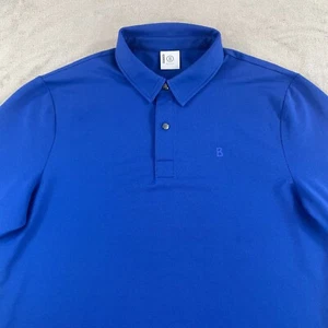 Bogner Timon Poloshirt Herren XL blau Performance Golf Langarm Designer $ 165 - Bild 1 von 9