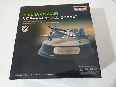 Exclusive Cyber-hobby Dragon 50144 Corsair VMF-274 Black Sheep 1/72nd RARE - Image 1 of 4