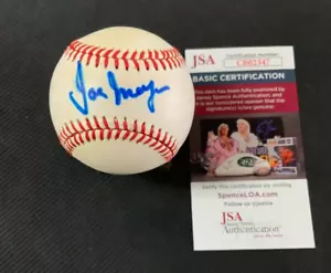 JSA Authentic Signed Joe Morgan Auto Rawlings American League Baseball Ball - Picture 1 of 2