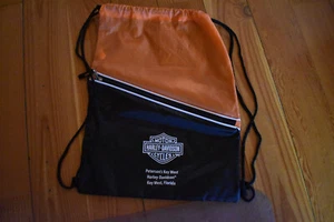 NOS Harley Davidson String Bag Rucksack, leicht! Nagelneu - Bild 1 von 4