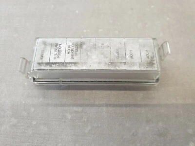 KTM 950 / 990 Adventure - TAPA TAPA CAJA FUSIBLES - MOTO - ¡PIEZA EXTREMADAMENTE RARA! Foto 1 de 2