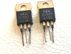 LOT OF 2 2SC1507 C1507 Bipolar Junction NPN  TRANSISTOR  NEC - Picture 1 of 1
