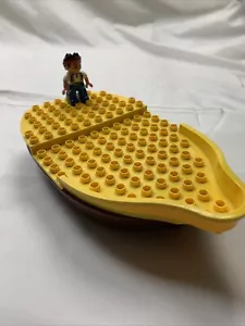Lego Duplo Jake Figur + Piratenschiff Boot Rumpf und Deck Teile Ersatzteile - Bild 1 von 6