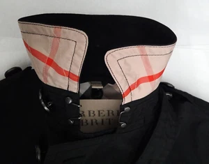 AUTÉNTICA GABARDINA BURBERRY BRIT DOBLE BOTONADURA 2 EN 1_TALLA 4 NEGRA $1,750 - Imagen 1 de 13
