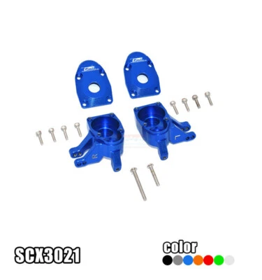 Alloy front wheel hub carrier knuckle arm for Axial SCX10 III Jeep Wrangler 1/10 - Image 1 of 4