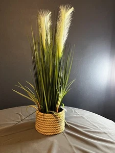 Pier 1 Imports Faux Potted Plant - Home Decor 29 Inches Tall - Picture 1 of 4