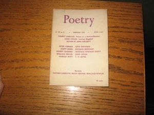 1955 Poetry Larbaud, Carruth, Stevens, Fowlie, Ridler, Gogarty, Sandeen, Others - Imagen 1 de 2